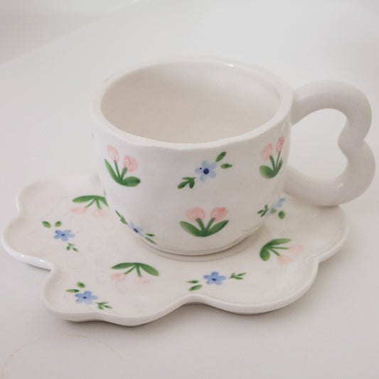 Tuline mug & plate